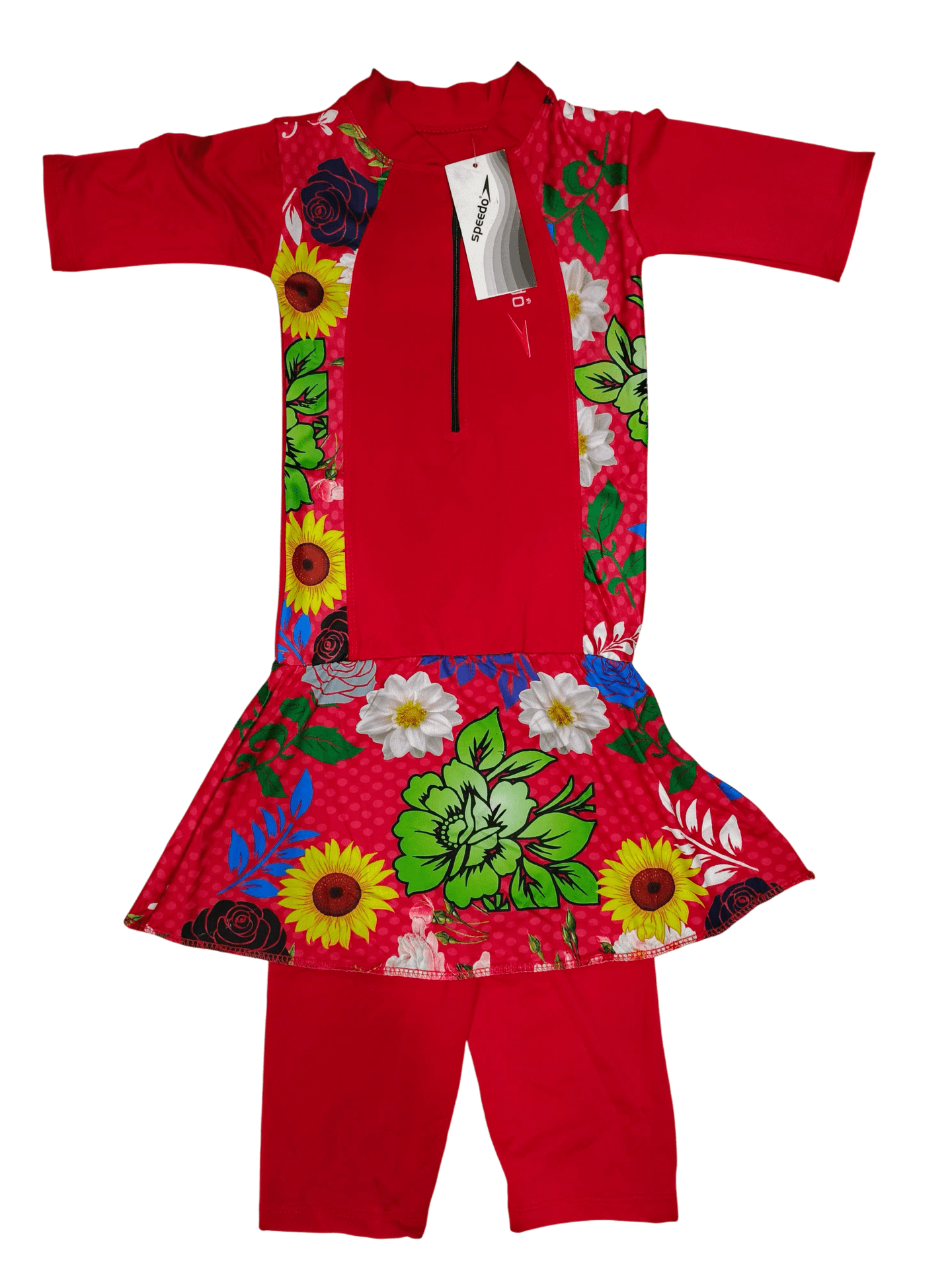 Girls Swimwear with Frills one piece kids Pakistan Karachi Sportswala.pk