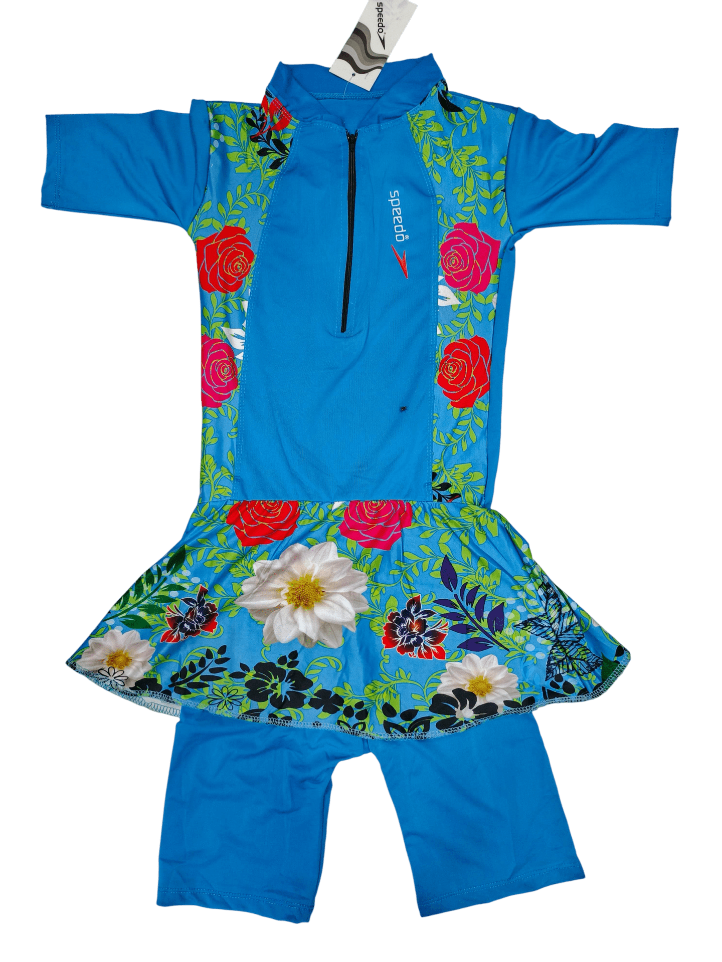 Girls Swimwear with Frills one piece kids Pakistan Karachi Sportswala.pk