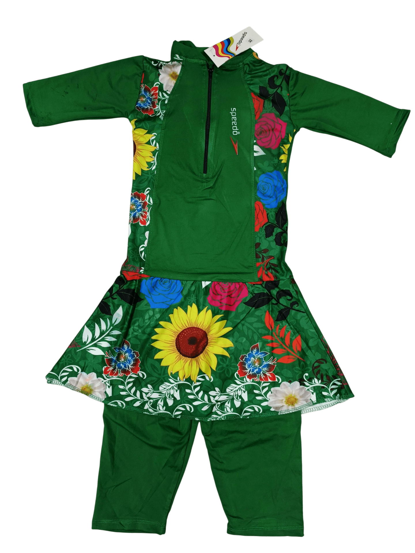 Girls Swimwear with Frills one piece kids Pakistan Karachi Sportswala.pk